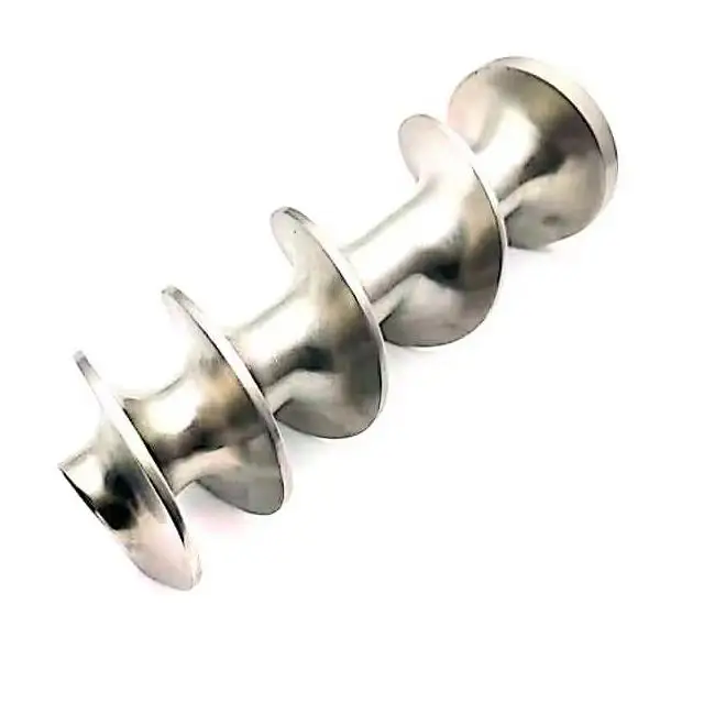 Meat Grinder Screw Mincer Auger Grinding Accessory Part Replacement,Spare Parts Stainless Steel Food Machinery Parts
