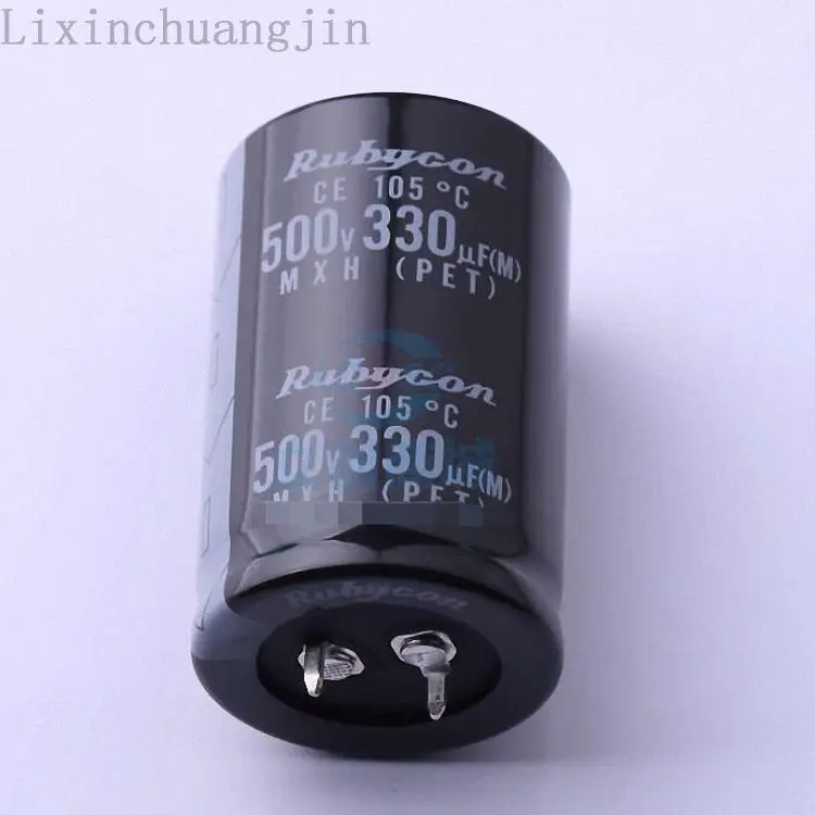 
500MXH330MEFCSN30X50 parameter 330uF 500V Lead type aluminum electrolytic capacitor 