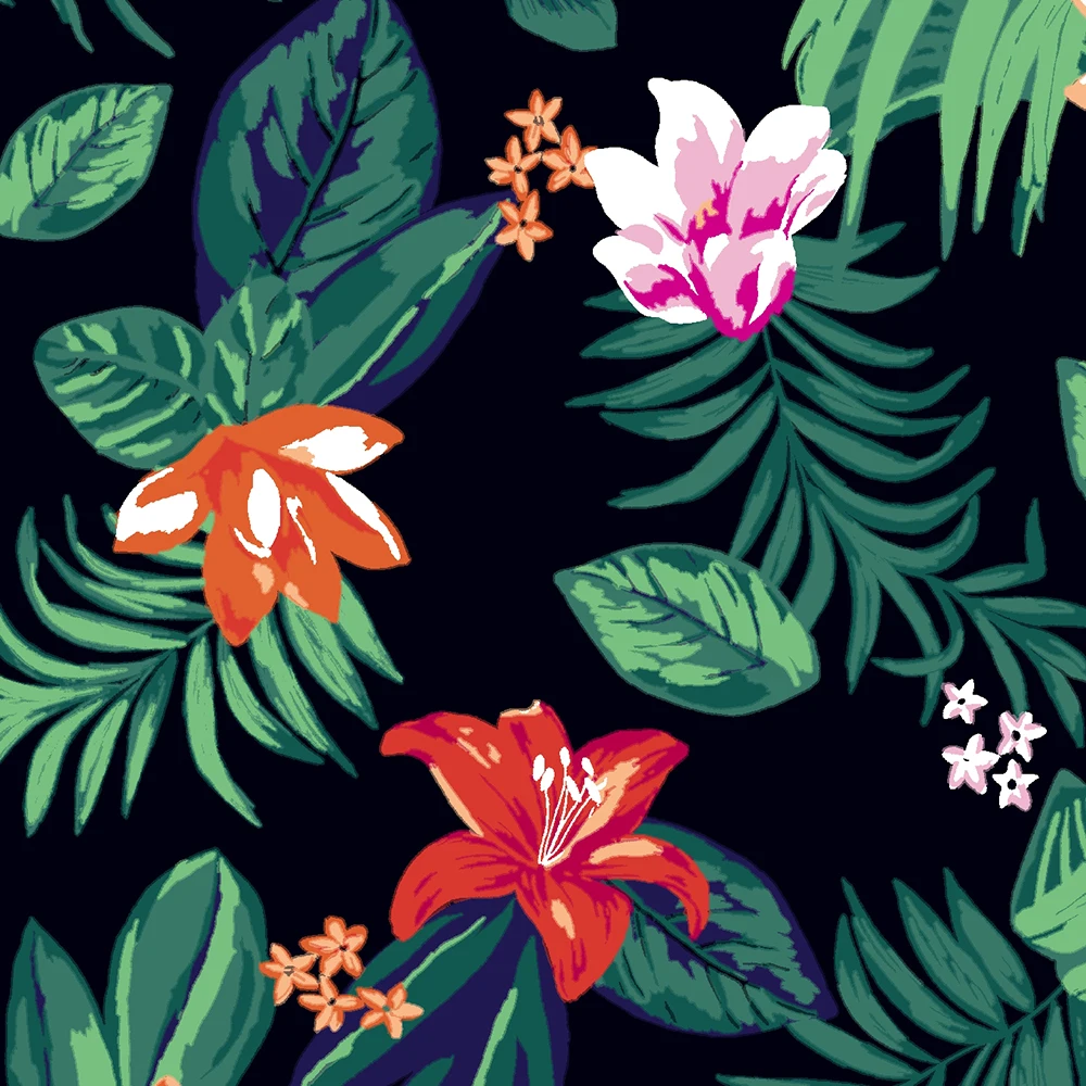 
wholesale woven tecido viscose stocklot spun telas rayon challis fabric floral printed plain 100% rayon fabric for dresses 