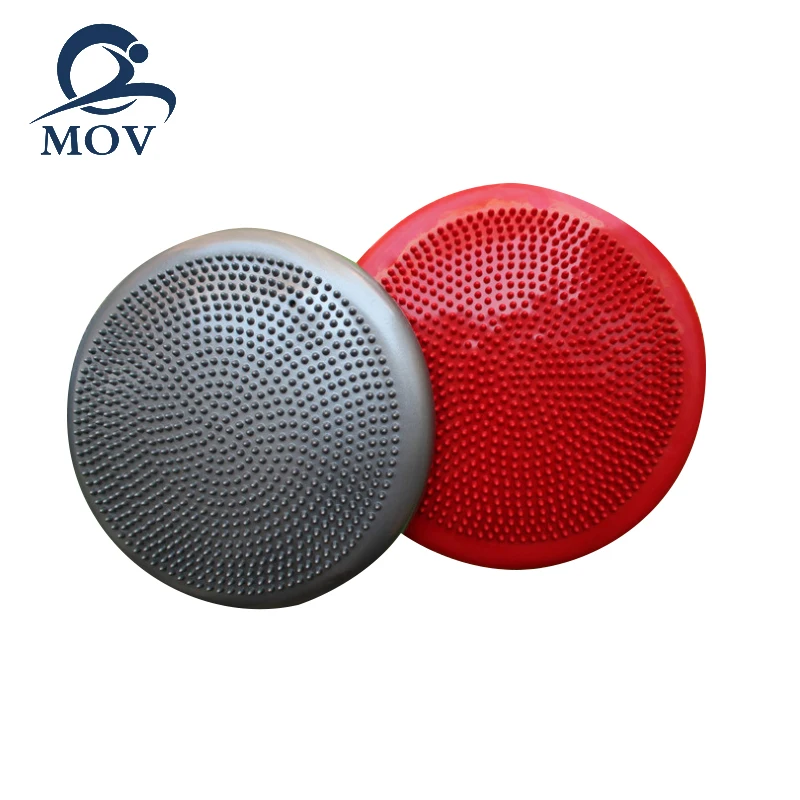 33cm Durable Inflatable Yoga Massage Ball Pad Wobble Stability Balance Disc Cushion Yoga Ball