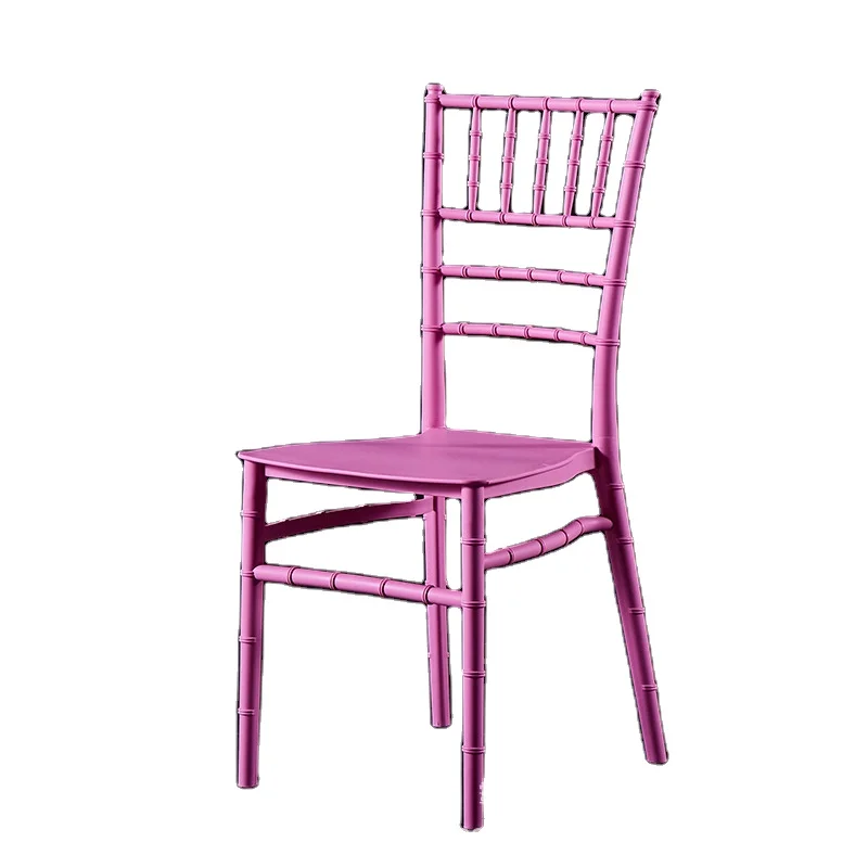 Оптовая продажа уличная мебель новый свадебный стул из белой смолы silla chiavari
