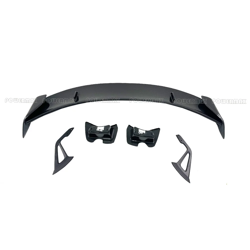 High Quality Dry Carbon Fiber A-D Style Rear Trunk Wing Fits for GR Supra A90 A91 MKV Rear  Wing