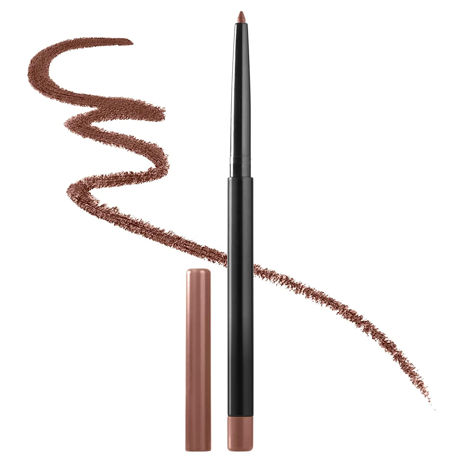 2022 Cosmetics Makeup Waterproof and Long Lasting Vegan Retractable Creamy Lip Liner For Wholesale Makeup