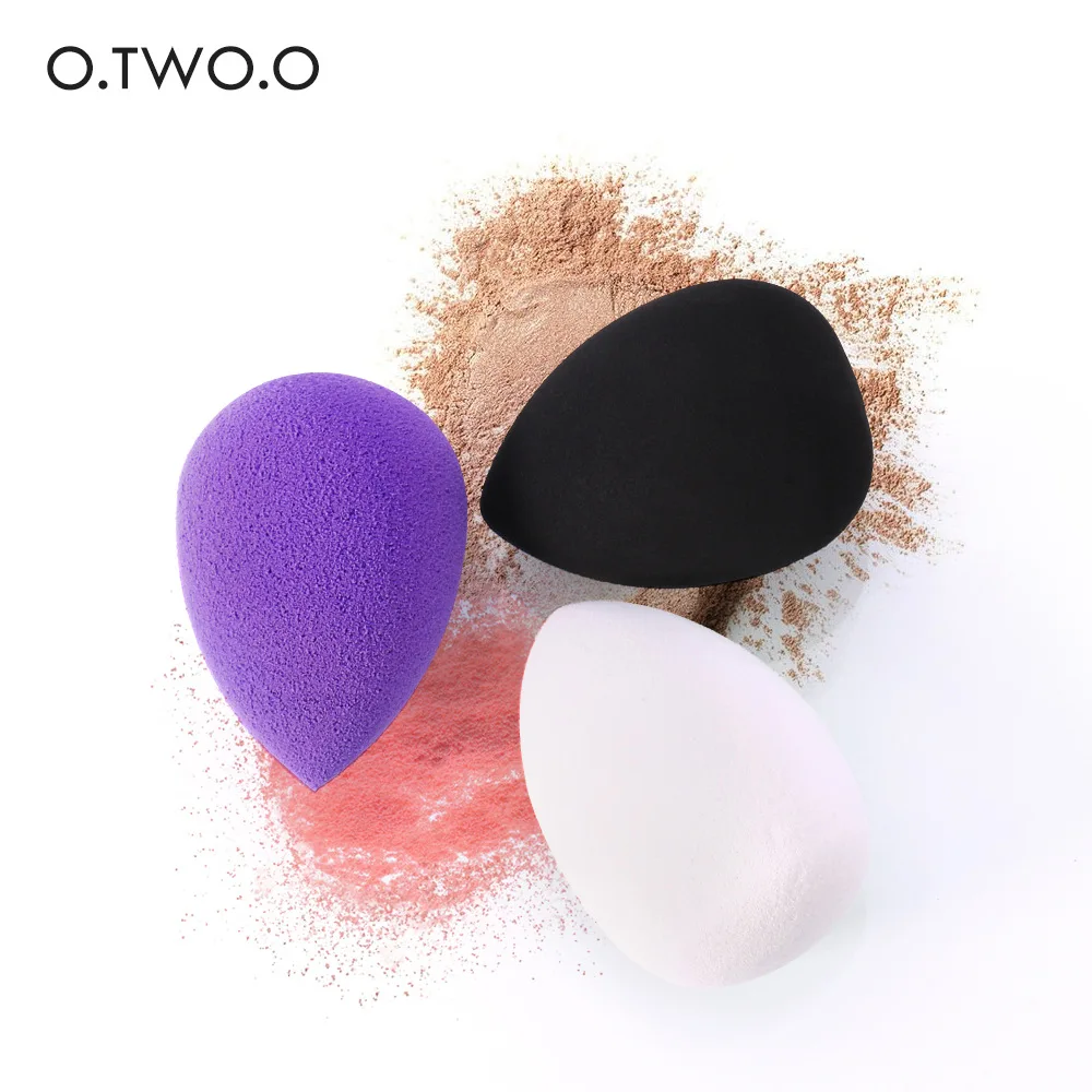 O.TWO.O Water Drop beauty makeup sponge egg Puff Gourd Cotton Makeup Wet Dry Beauty Egg Wholesale