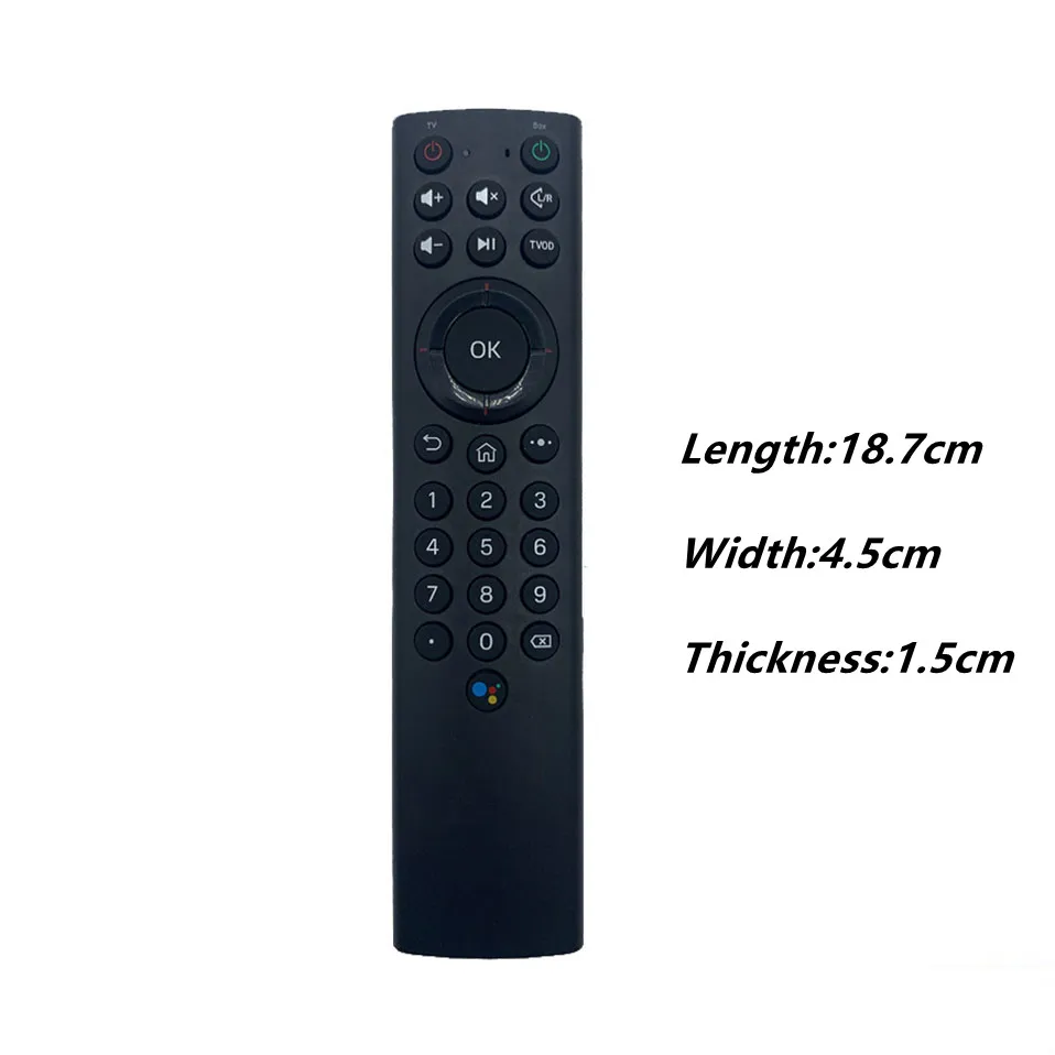 New Original Quality ZTE ZXV10B860H Bluetooth Remote Control With Voice Control For ZTE Set Top Box And Indihome Set Top Box