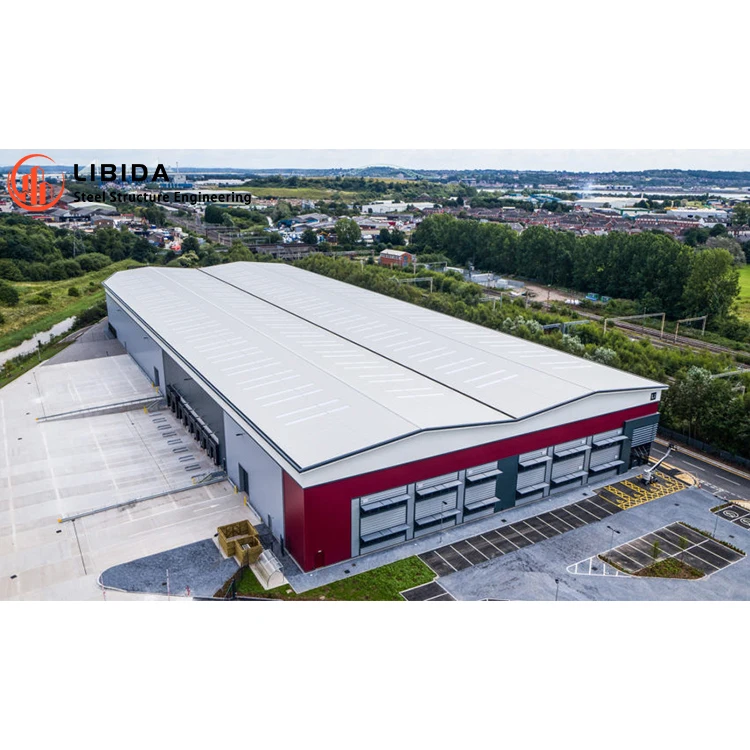 Prefabricated Steel Structures Commercial Building / Steel Construction building Multi-storey Commercial Building