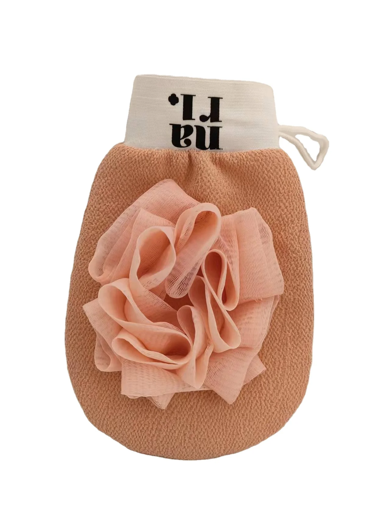 2022 amazon hot sell private label colorful bathroom scrubber skin exfoliating gloves