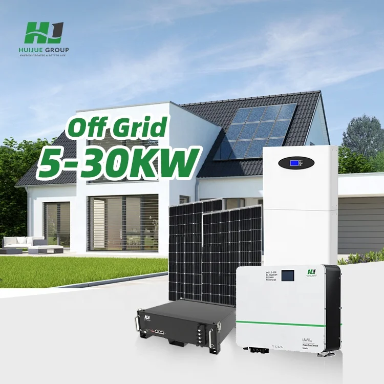 Hybrid Solar System 6Kw 10Kw 15Kw 20Kw 10000W Hybrid Solar Power System Complete Kit On Off Grid With Storage Set