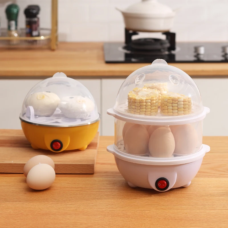 Home Hot Sale Mini Quail Electric Multiple Electric Egg Cooker Machine Plastic Automatic Rapid Hard Boiler Egg Cook