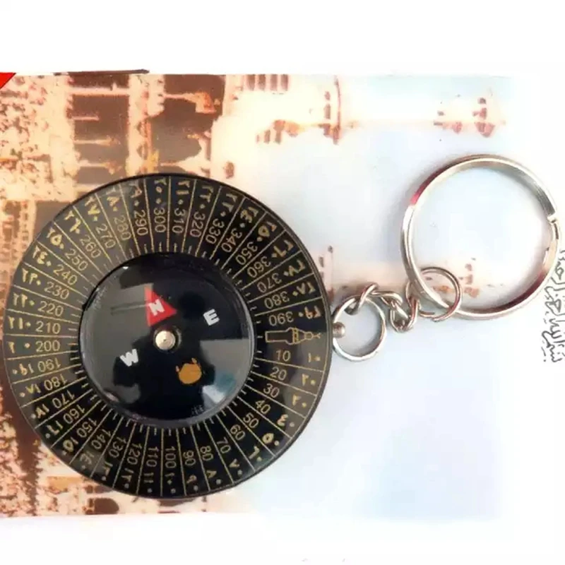 2017 trending product Muslim Compass Qibla Compass with key chain for traveling