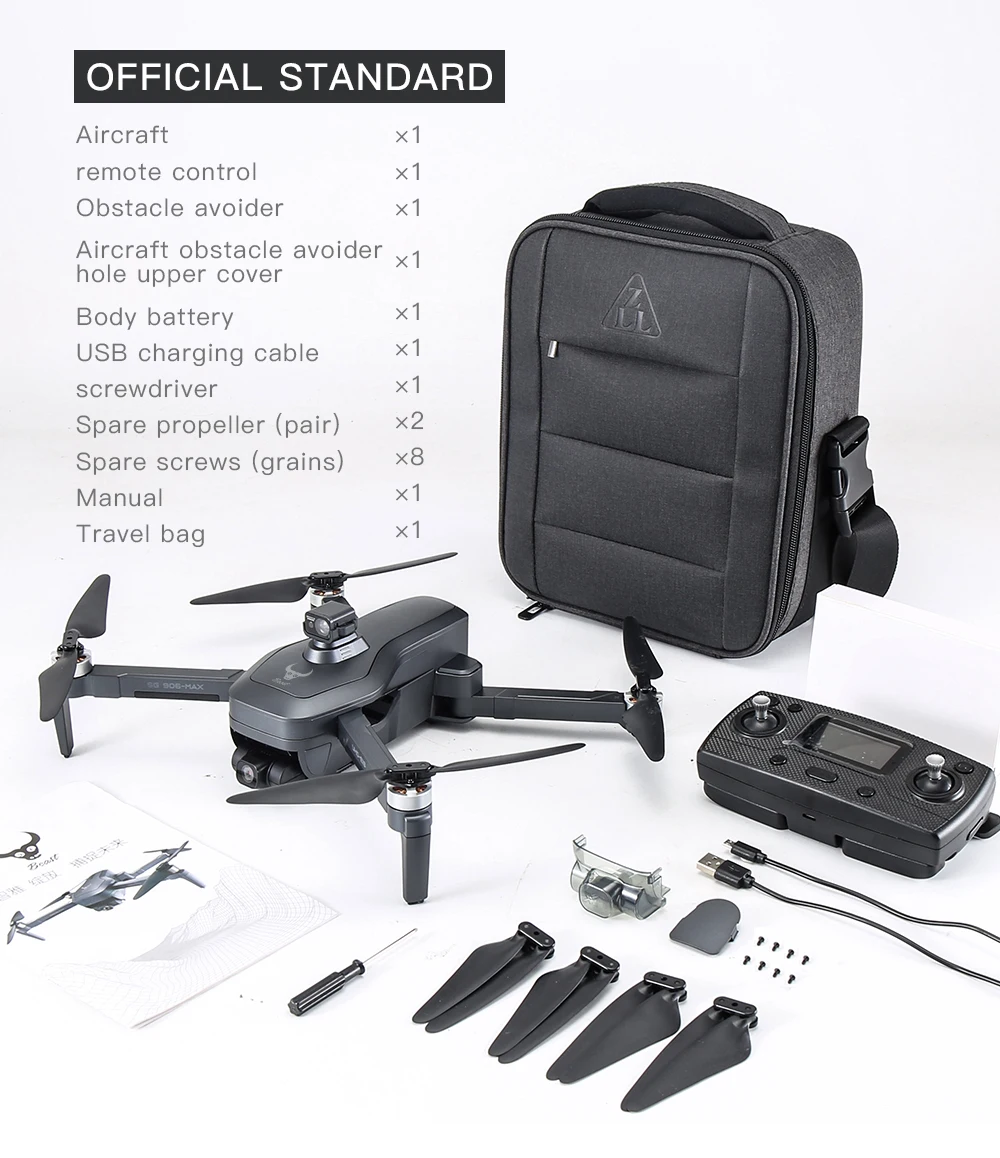 2021 ZLL Beast3 SG906 MAX 3-осевому гидростабилизатору drone с камерой GPS RC Drone 4K обходом