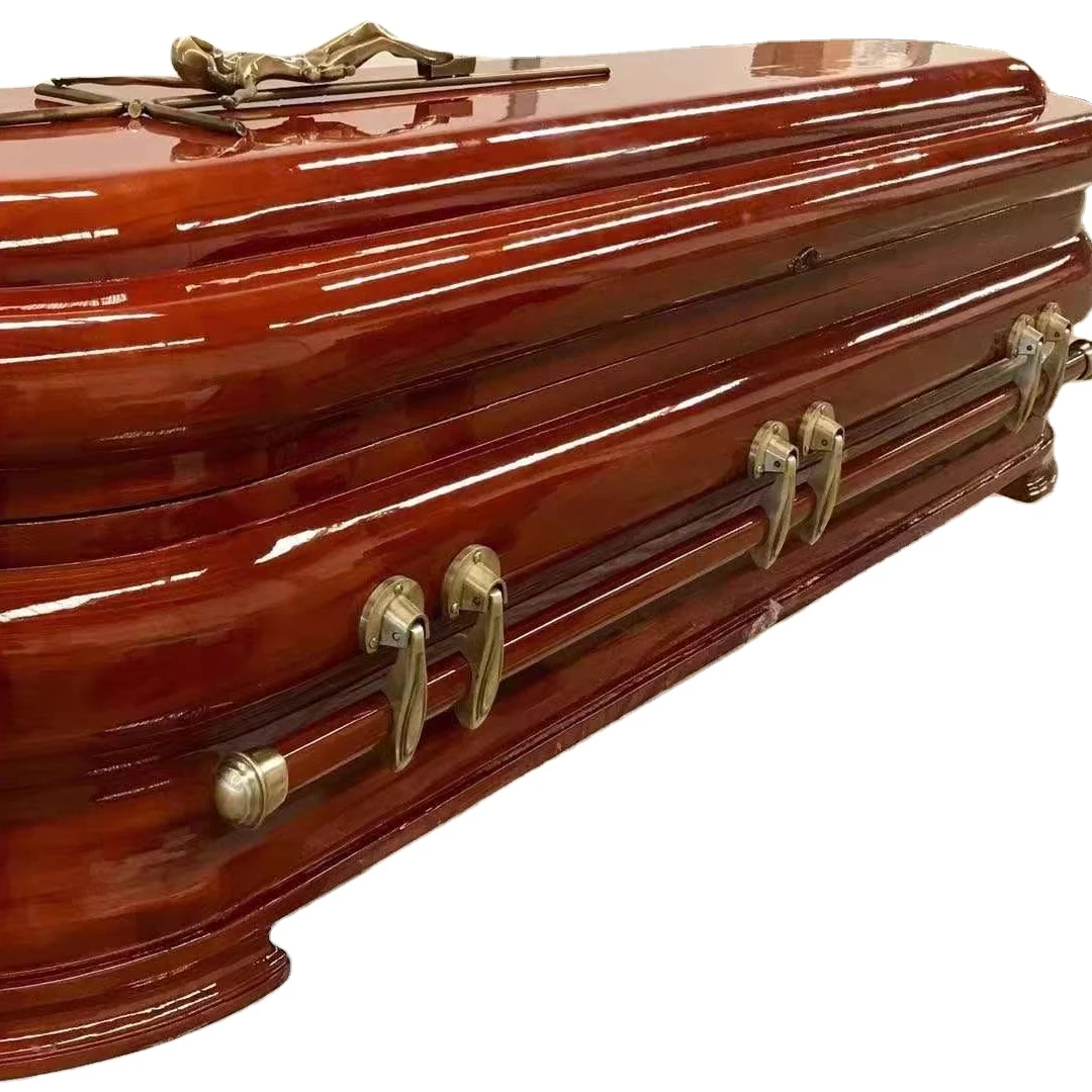 2021 Newest Christian Coffin Casket Made of Paulownia