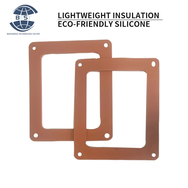 Support Non-standard Customized NBR HTV RTV MQ VMQ PVMQ Fireproof Insulation Rubber Mat & Rectangular Four-hole Silicone Mat