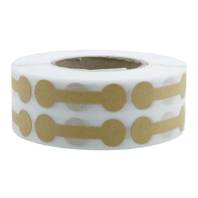 Jewelry Repair Price Barbell shape jewelry label,Tyvek Jewelry Price Tags 1008pcs