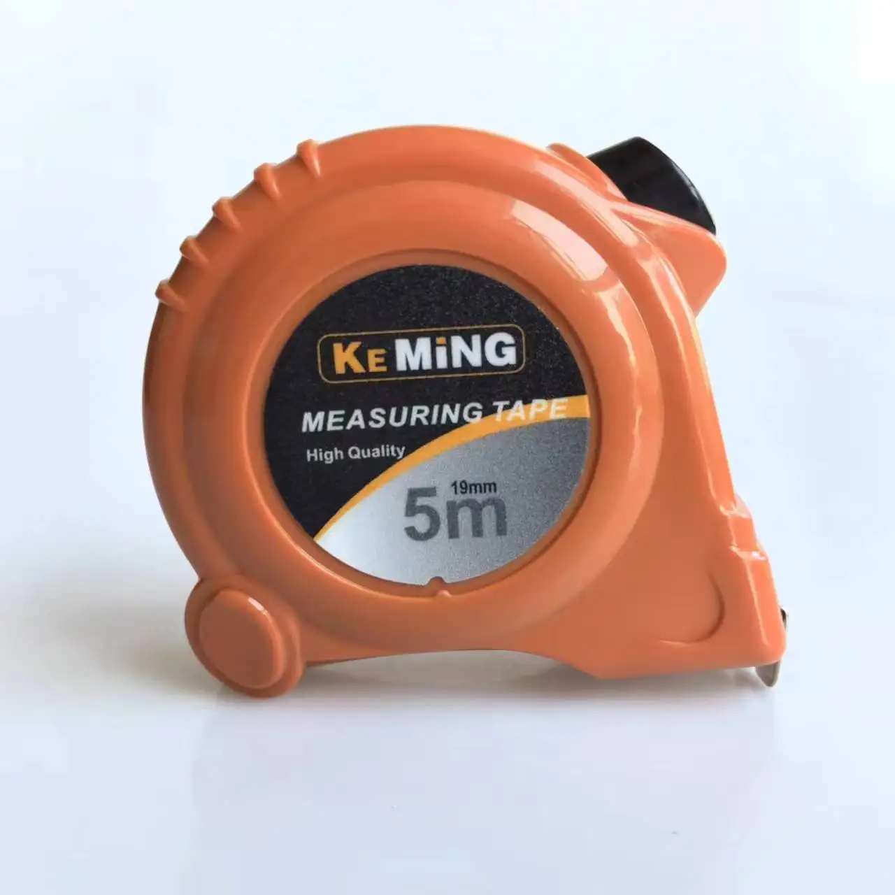 5M 16Ft Measuring Tape Brown ABS Plastic Case Measuring Meter Pocket Tape Metric Inch Style Stainless Steel Tape