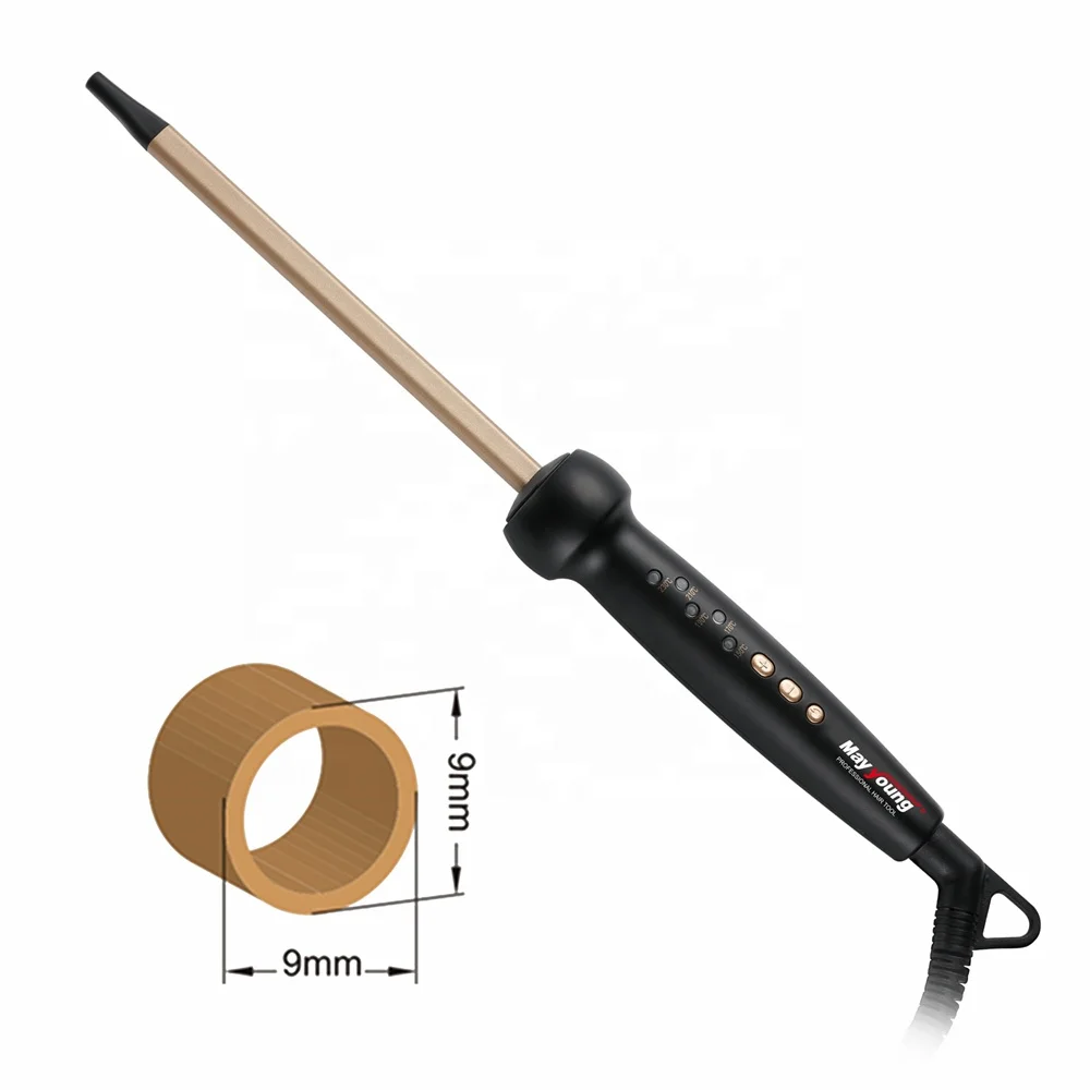 Professional Ceramic Mini Hair Fluffy Pencil Flat Iron Hair Curler