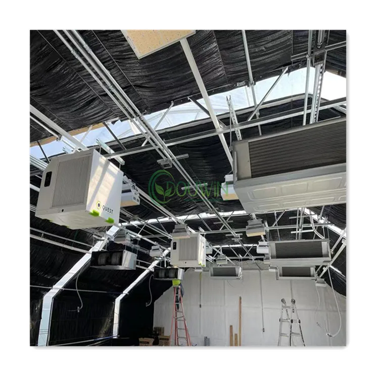 Panic Buying hydroponic system light deprivation greenhouse plastic film blackout green house