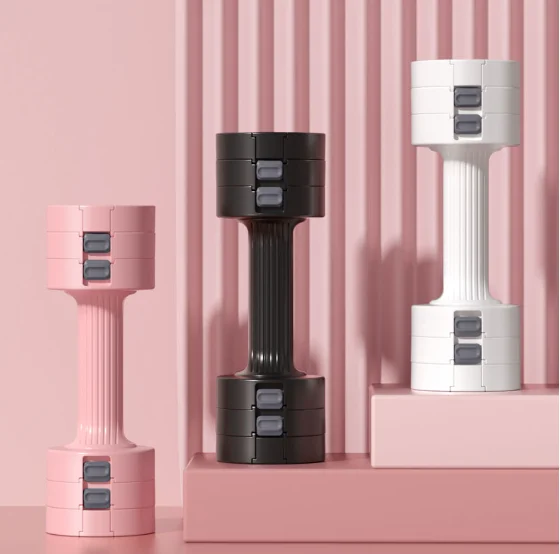 Набор регулируемых гантелей 1 пара 4-11 фунтов (2-5 каждая) набор из 2 свободных весов для женщин упражнения с быстрой регулировкой