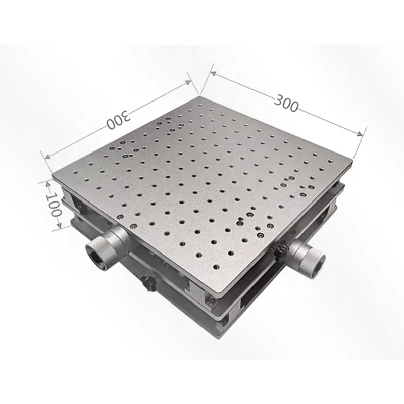 Laser marking machine two-dimensional workbench xy displacement table manual translation table translation workbench XY150mm