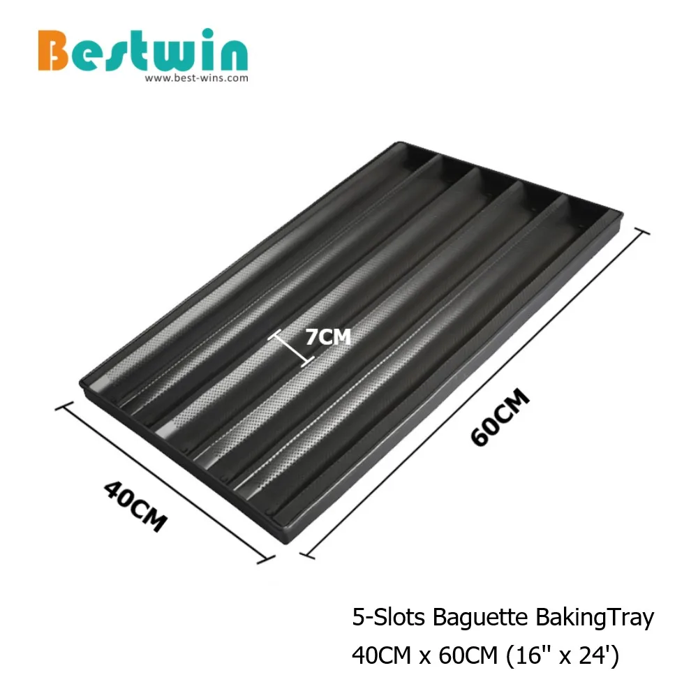 Professional Aluminum Baking Pans 0.8 / 1.0 / 1.2Mm Thickness Cake Pans Bread Baking Tray