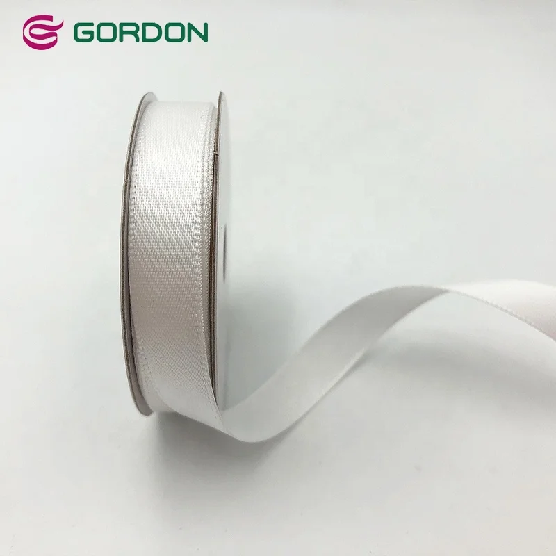 Gordon Ribbons 5/8 inch Custom Ribbon Polyester 196 Color Satin Ribbons Gift Wrapping Bow Making Single Sided Satin Ruban