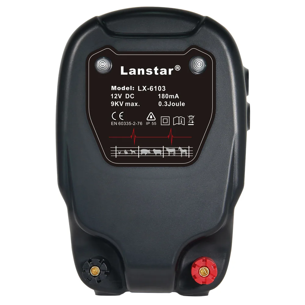 
5km Power Electric Fence Energizer / Charger / Fencer for horse, cattle, sheep and other livestock 