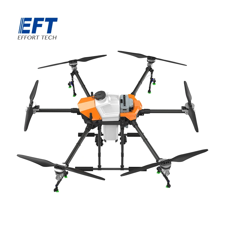 NEW EFT G620 6 Axis 20L 20KG Agricultural Spray Drone 5L 8L Pump With Hobbywing X9 Power System agriculture spray pump