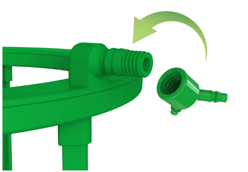 New Arrival Indoor Hydroponics watering Dripper 5 inch 9 inch 12 inch Flow Rain Drip Ring For Irrigation Grow Media