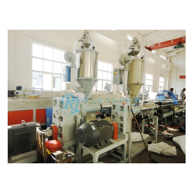 HDPE PP PVC Double Wall Corrugated Drainage Pipe Plastic Culvert Pipe EXtrusion Machine