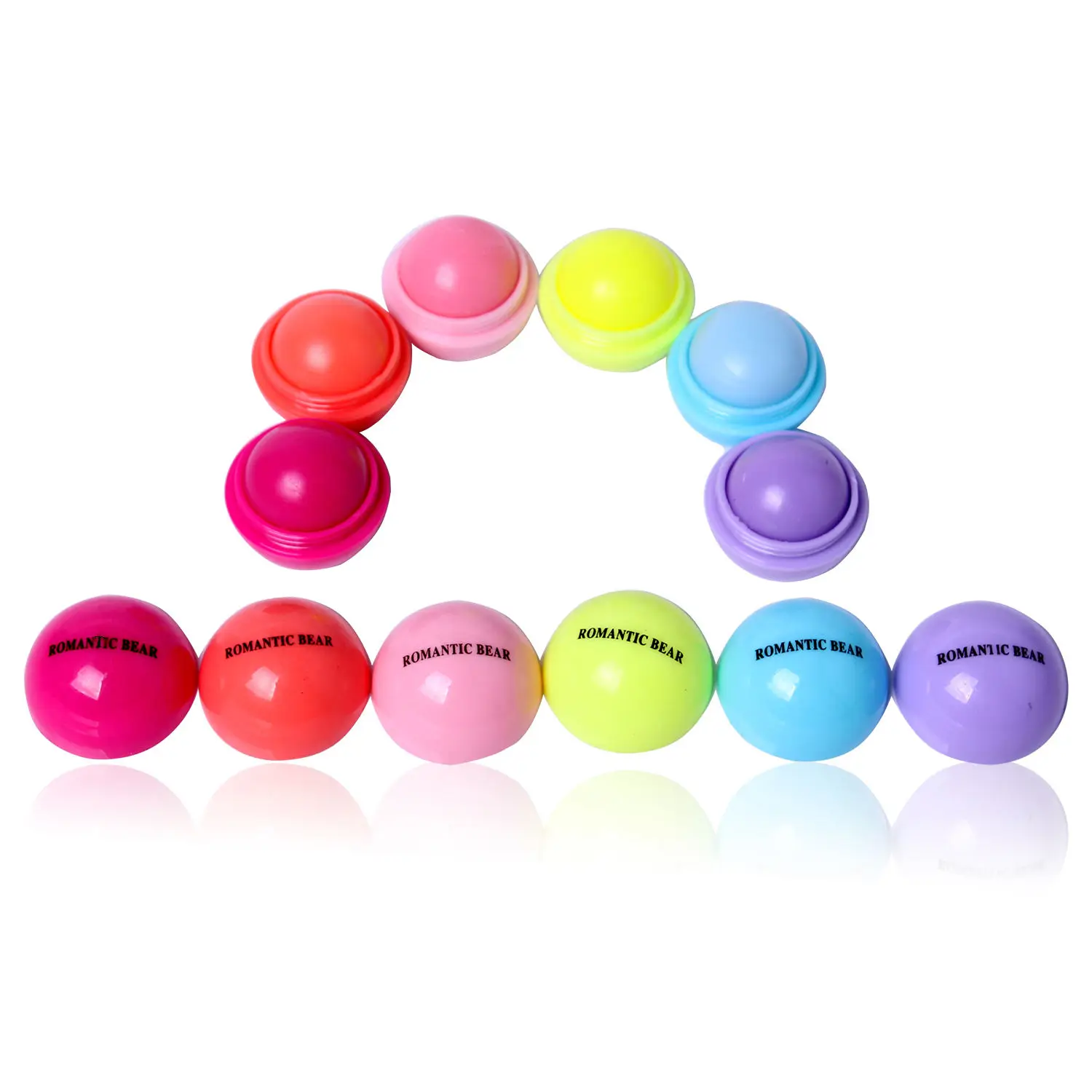 Hot Sale Super Moisturizing Lip Balm Cute Portable Ball Shaped Egg Shaped Lip butter Balm Wholesale Lip Balm Private Label