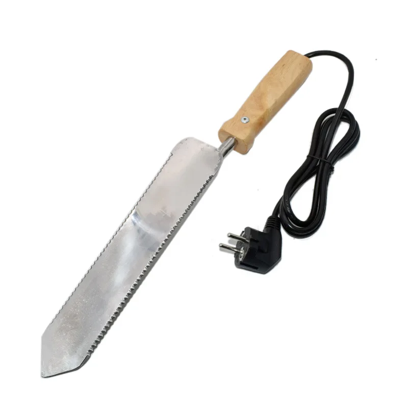 Greenvive Sharp Sawtooth Electric Uncapping Knife Honey Beeswax Cutter Beekeeping Equipment 110V-220V