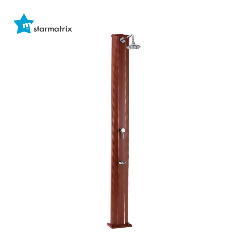 STARMATRIX SS0950 solar powered shower head solar outside shower with solar energy