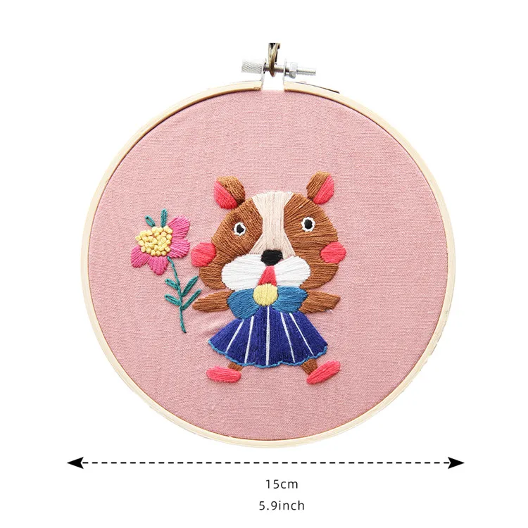 Wholesale High Quality Handmade Punch Needle DIY Embroidery Sets For Beginners