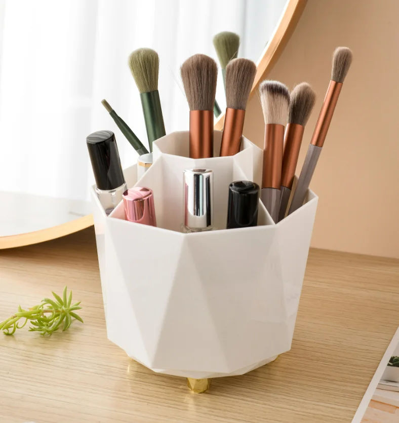 360 Rotated Divided Desktop Organizer