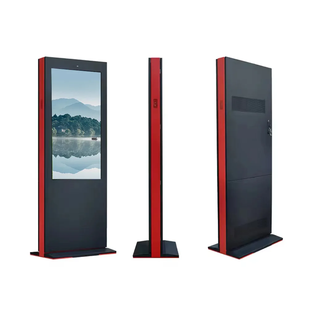 Led Display Touch Screen High Brightness Monitor 50 Inch Indoor Advertising Screen Vertical Digital Signage And Displays