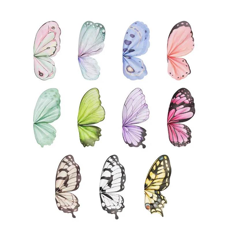 Wholesale Fashion 50*56cm Colorful Butterfly Wings Flower Wrapping Paper for Flower