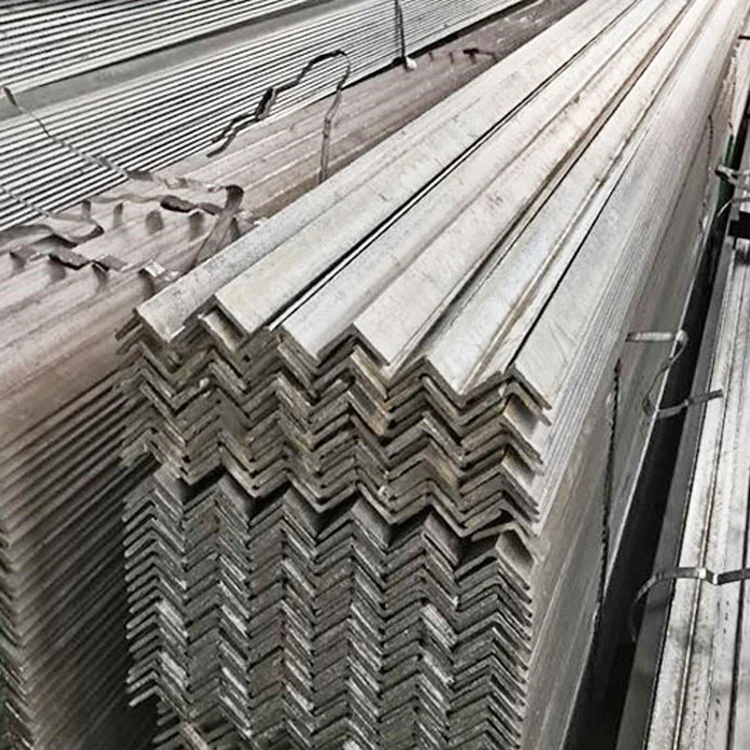 High Quality Q235 Carbon Galvanized Angle Bars L Shaped Steel Angle Price For Construction Structure