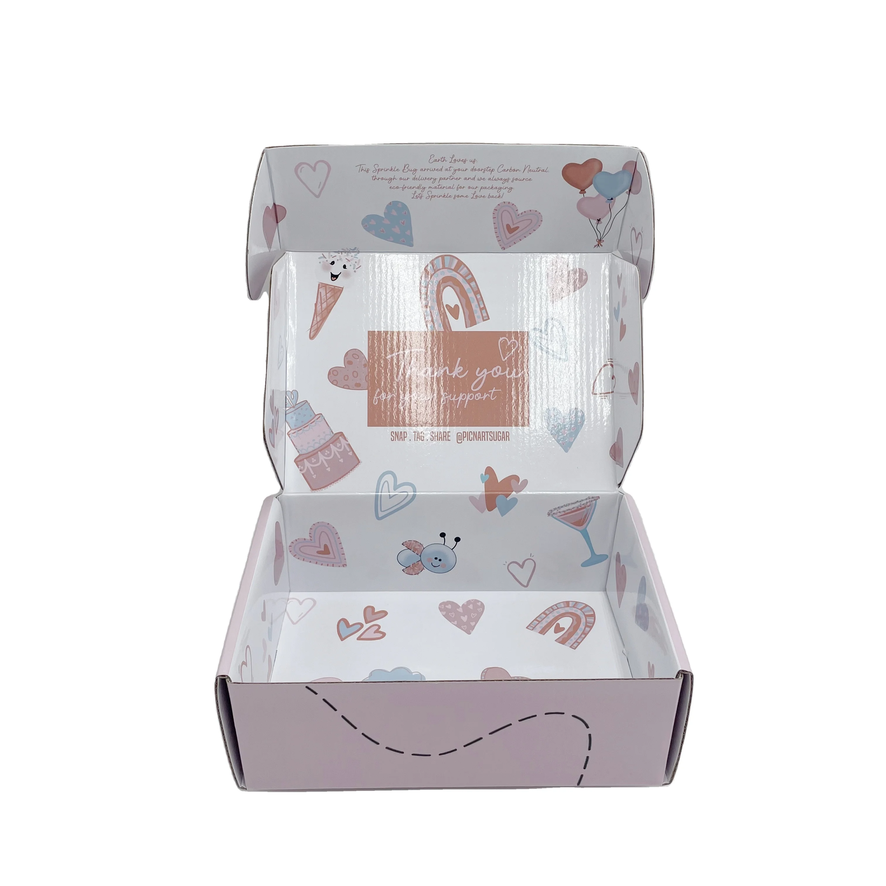 Custom Logo Corrugated Mailing Box Black Coated Paper Shipping Carton with High-Touch Finish for Shoe