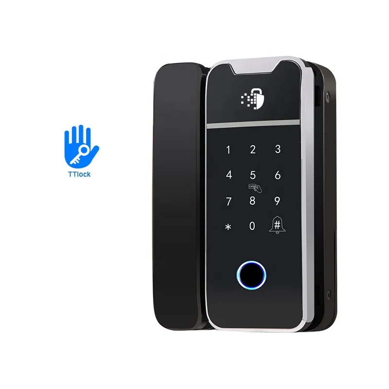 
Best Blue tooth deadbolt keyless front door biometric lock for glass door 