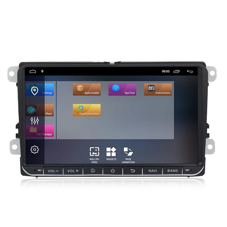 9 Inch Android 8.0 Car radio GPS Navigation for VW Skoda Octavia golf 5 6 touran passat B6 jetta polo tiguan