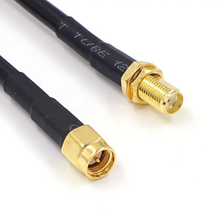 Low Loss Extension Antenna Cable Sma Male To Sma Female Rg58 50 Ohm  Poe Over Coax Cable  Adapter Tools