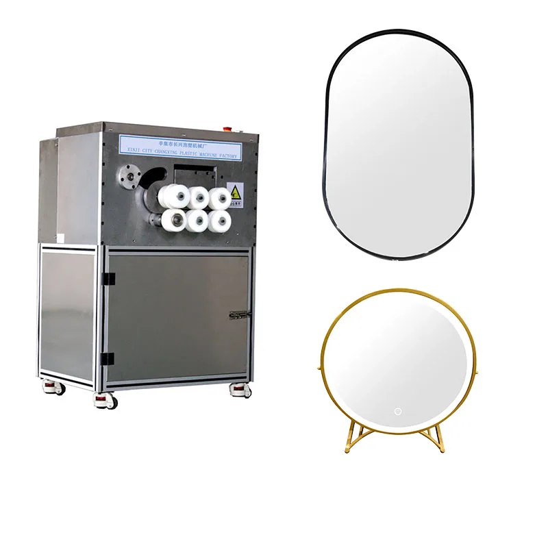 CNC rolling bending machine for metal aluminium light bathroom mirrors frames Bending Roll Machine For Iron Steel Plate