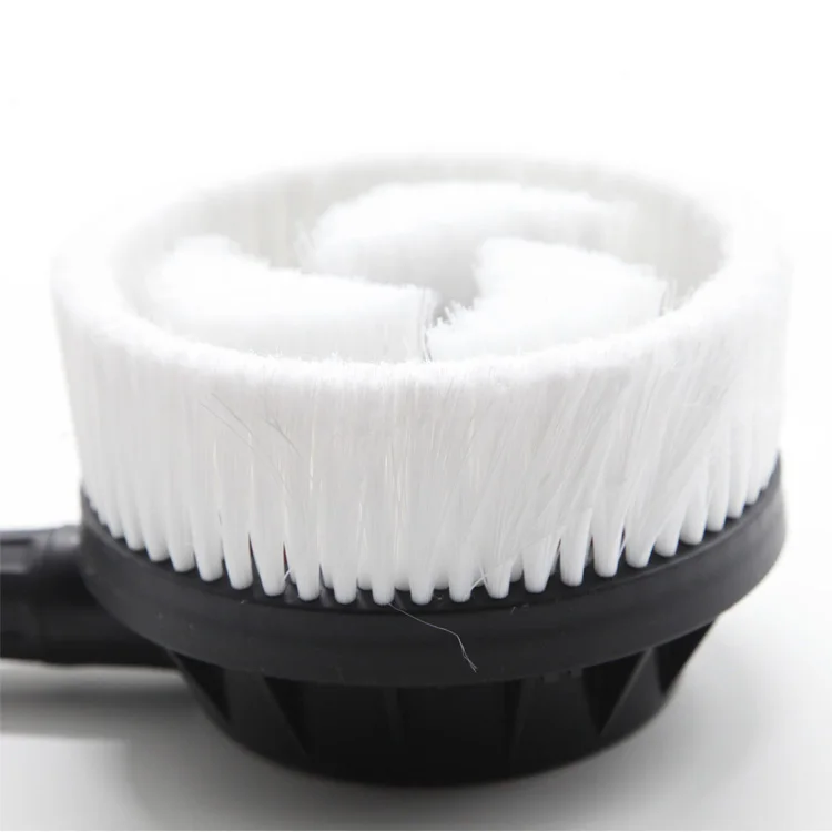 High quality and easy to use 180 degree adjustable car tire detail cleaning brush