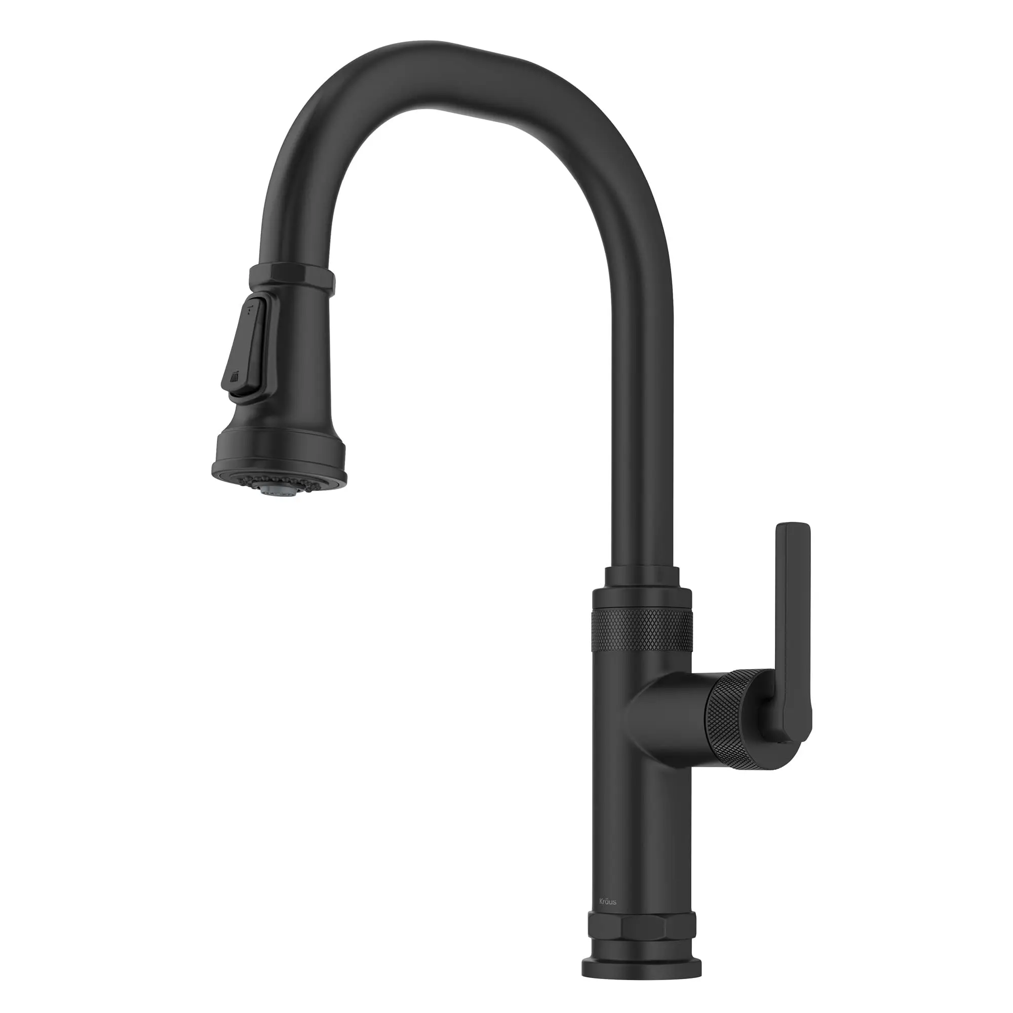 Deck Mounted 304 Stainless Steel Sink Taps Basin Mixer Kitchen Faucet Pull Out Waterfall With Flexible Hose