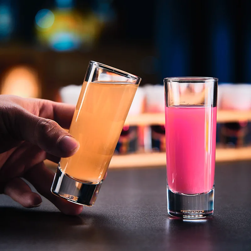 High Quality 60ml Shot Glass 2 Oz Bullet Wholesale Custom Shot Glasses For Home Restaurant