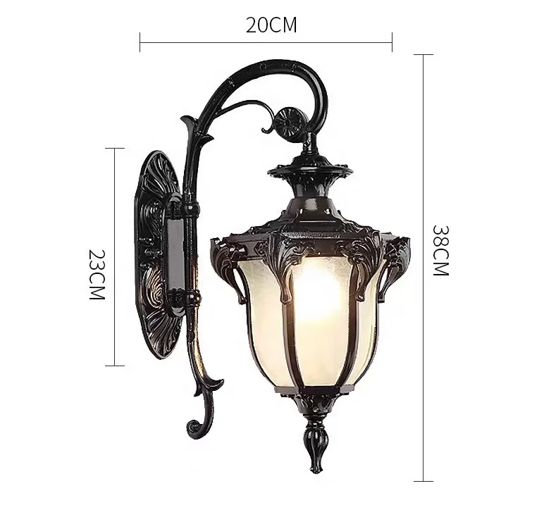 Hot sale fancy decorative indoor outdoor surface mounted wall light outdoor led wall lamp