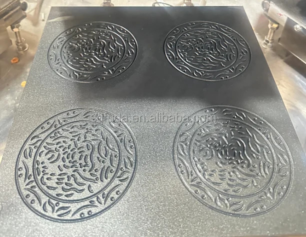 High Capacity Cigarette Waffle Tube Rolls Making Machine Industrial Kuih Kapit Maker Machine for Customization