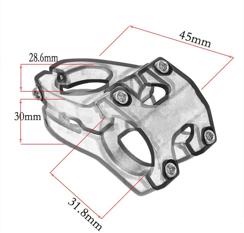 Велосипедные аксессуары из алюминиевого сплава, удлинитель штока вилки, велосипедный стержень mtb и ручка
