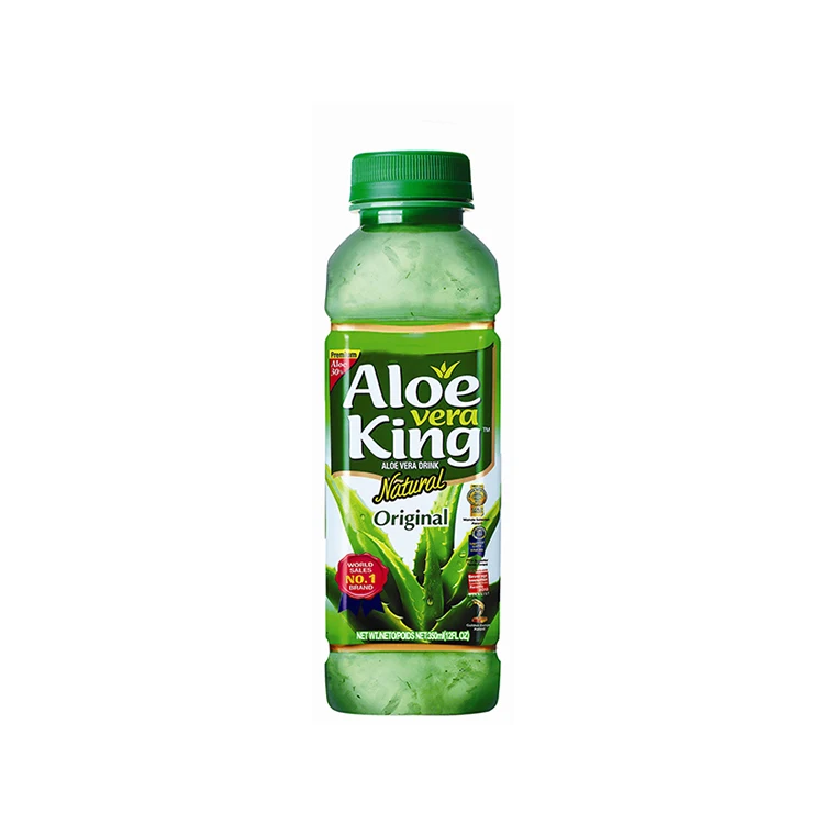 Oem Soft Drink Factory Manufacturer 500ml Bottled Pure Aloe Vera Juice
