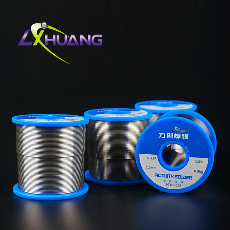 lichuang recommend solder wire OEM made in Chian flux cired welding wire 100-1000g welding wire electronics iron soldering
